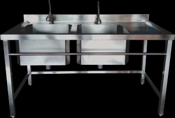Meja Double Sink Ekstra  MBG